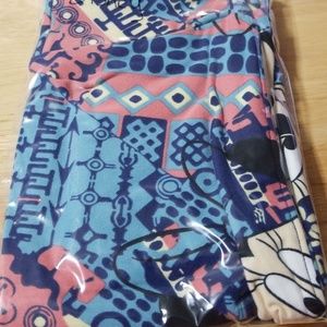 LuLaRoe Kids L/XL Disney Minnie Mouse Leggings